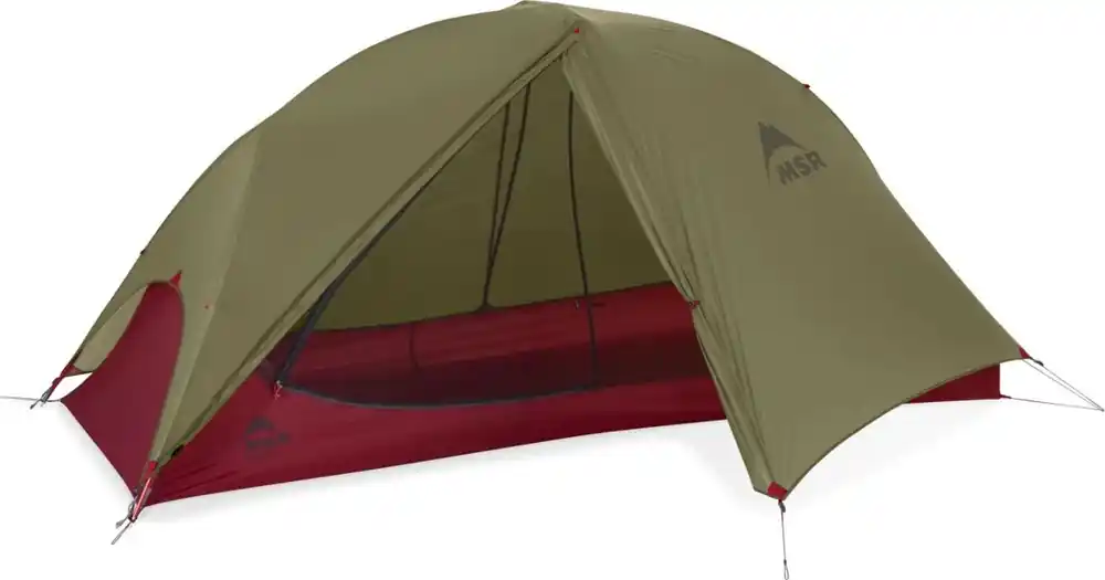 Alleen Vandaag Tent MSR FreeLite 1 groen/rood