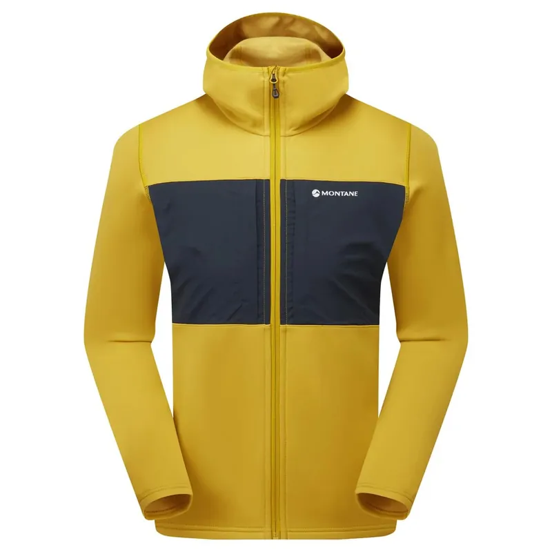 Montane Fury XT Hoodie ginkgo goud sweatshirt M Speciale Aanbieding