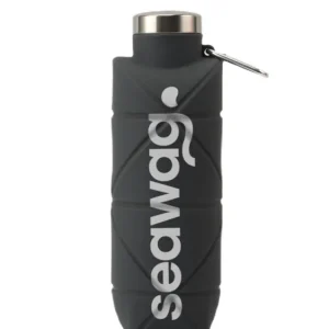 Betaalbaar Siliconen opvouwbare fles 700ml SEAWAG black