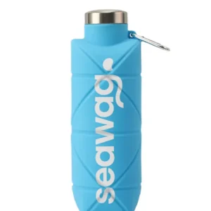 Beperkte Voorraad Siliconen opvouwbare fles 700ml SEAWAG blue
