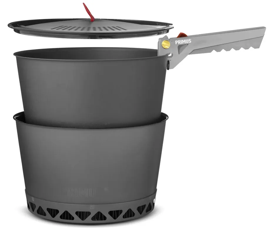 Korting Kookset PRIMUS PrimeTech 2,3L donkergrijs 2,3L