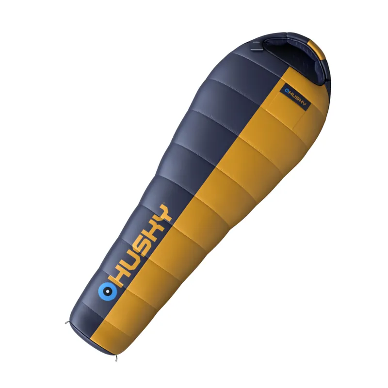 Seizoensaanbieding Slaapzak Husky Fuego blue/mustard