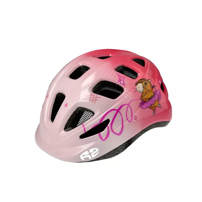 Koop Vandaag Fietshelm R2 BUNNY poederroze, roze XS 48-52cm