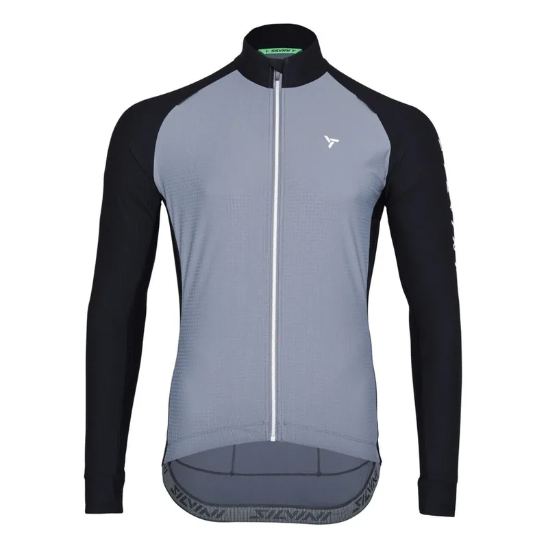 Heren fietsshirt Silvini MD2625 Saisero grey-black S Nu Kopen