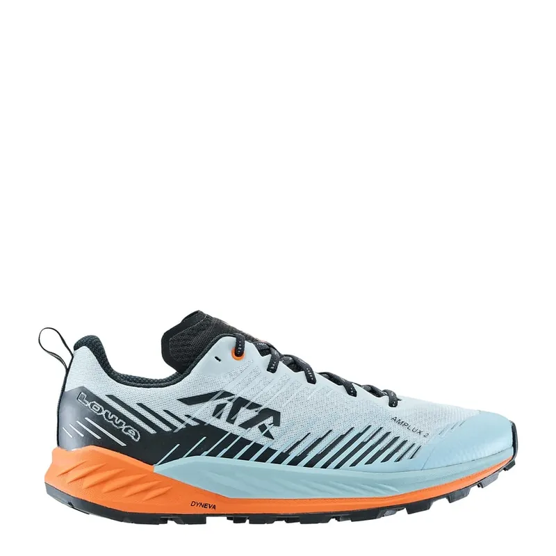 Heren hardloopschoenen Lowa AMPLUX 2 misty blue/orange 40 Gratis Retour