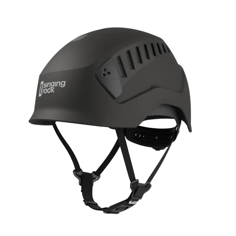 Werkhelm Singing Rock Blast onyx black Alleen Vandaag