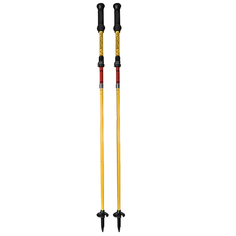 Uitverkoop Wandelstokken La Sportiva Trail Speed Alu yellow 130 cm