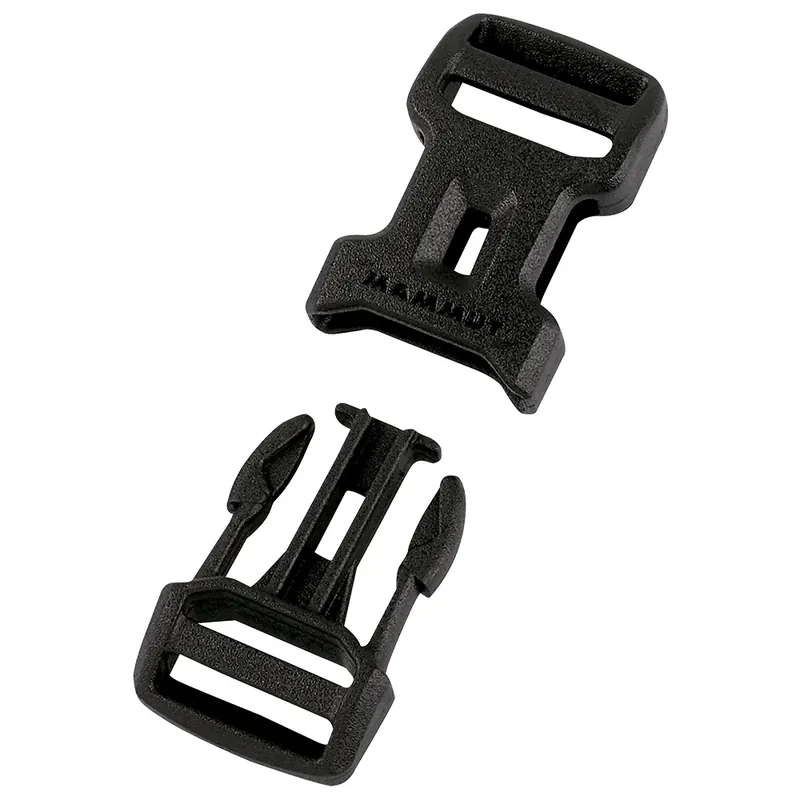Premium Reservegesp Mammut Dual Adjust Side Squeeze Buckle black 25 mm