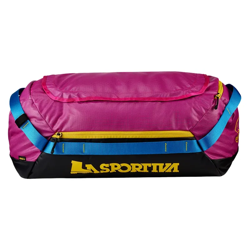 Reistas La Sportiva Nomad Duffel Bag fucsia/giallo Snelle Levering