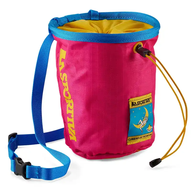 Koop Vandaag Pofzak La Sportiva Granite Chalk Bag COTM fucsia/giallo