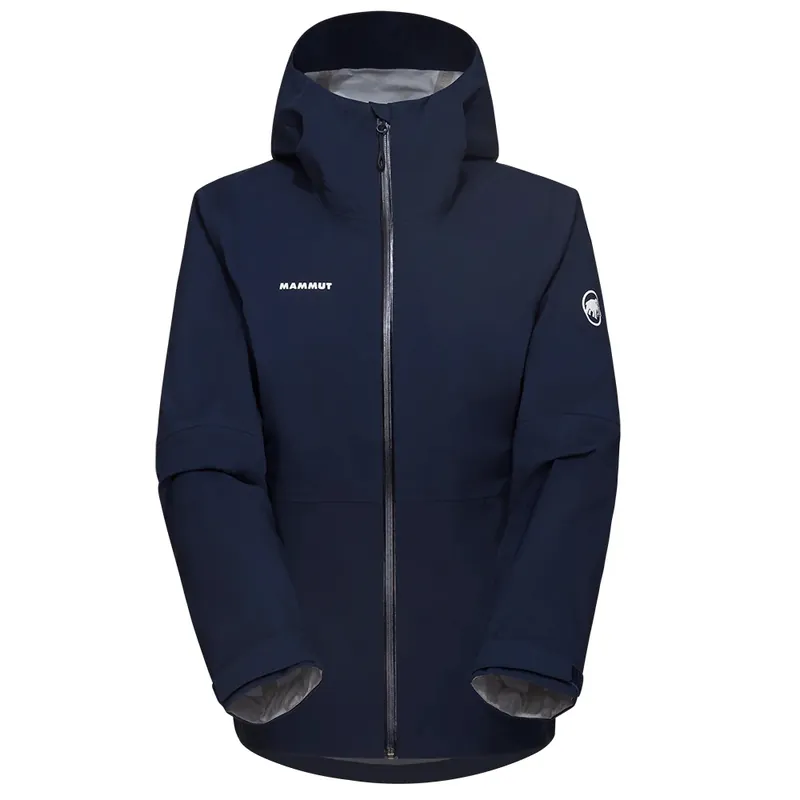 Gereduceerde Prijs Damesjas Mammut Linard Guide HS Hooded marine XS