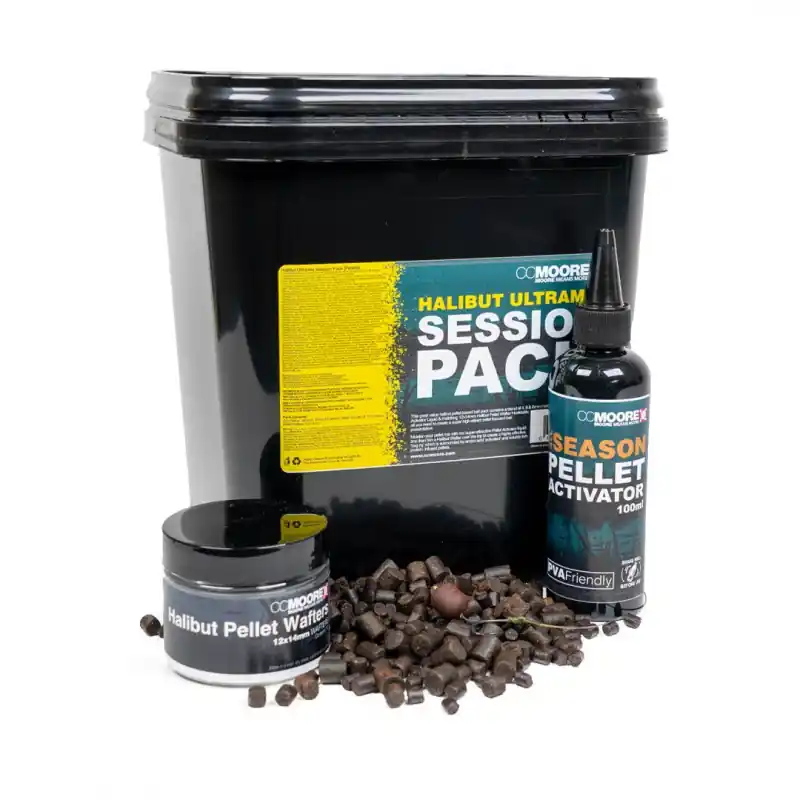 Beste Prijs CC Moore Halibut Ultramix Session Pack Pellet Pakket
