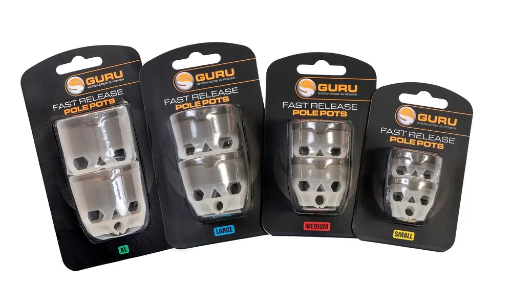 Laatste Versie Guru Fast Release Pole Pots (2 Stuks) Extra Large