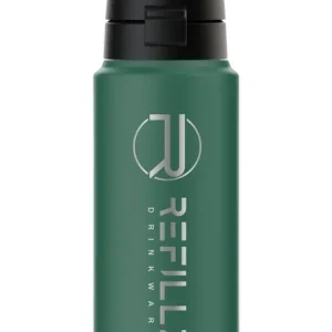 Refillz Pro X Bottle Rubberpainted Pure Green (720ml) Laatste Versie