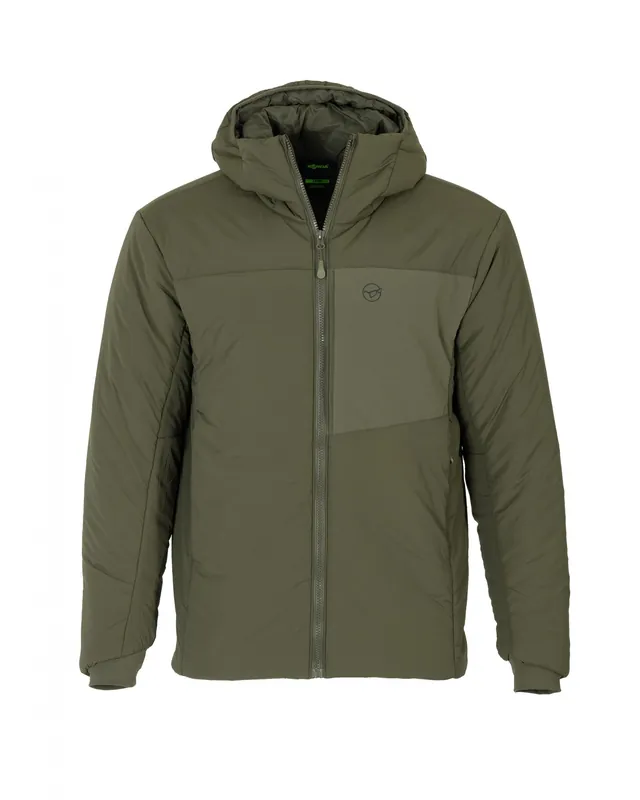 Korda Insulated Hooded Jacket Dark Olive L Snelle Levering