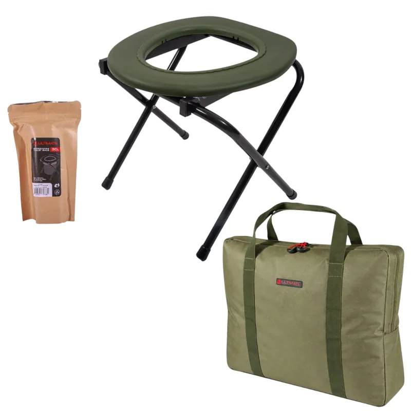 Beperkt Aanbod Ultimate Camper-Comfort Toilet + Carry Bag