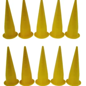 Common Baits Mondstuk Voor Boilie Deegspuit Geel (10 Stuks) Alleen Vandaag