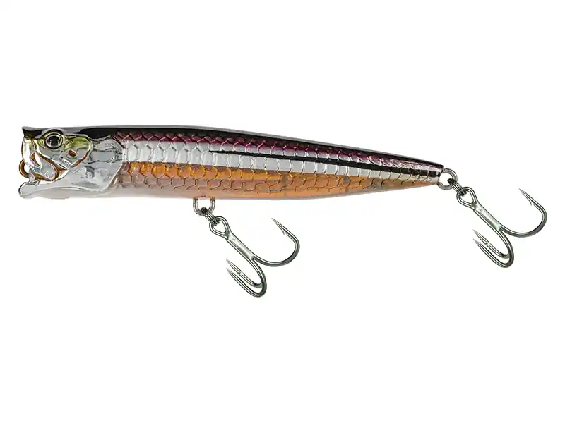 Fabrieksprijs Molix Popper 85T Oppervlakte Kunstaas 8.5cm (11.5g) Pink Holo