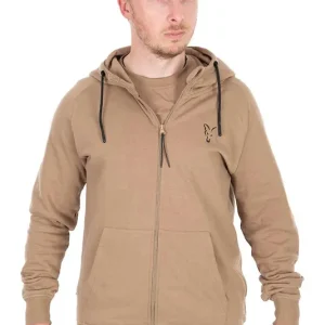 Betaalbaar Fox Collection LW Zip Hoody - Tan LTD XXL
