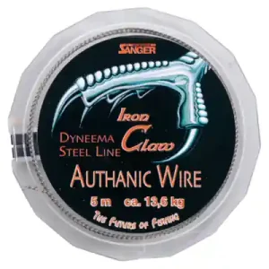Iron Claw Authanic Wire, knoopbaar staaldraad 6.8kg Beste Prijs
