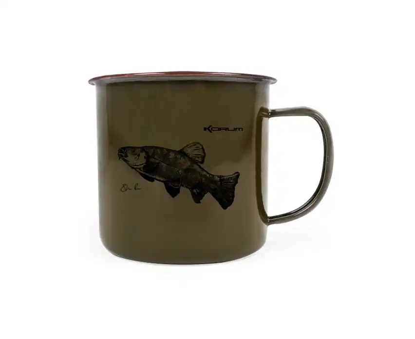 Korum Classic Enamel Mok Tench Betaalbaar