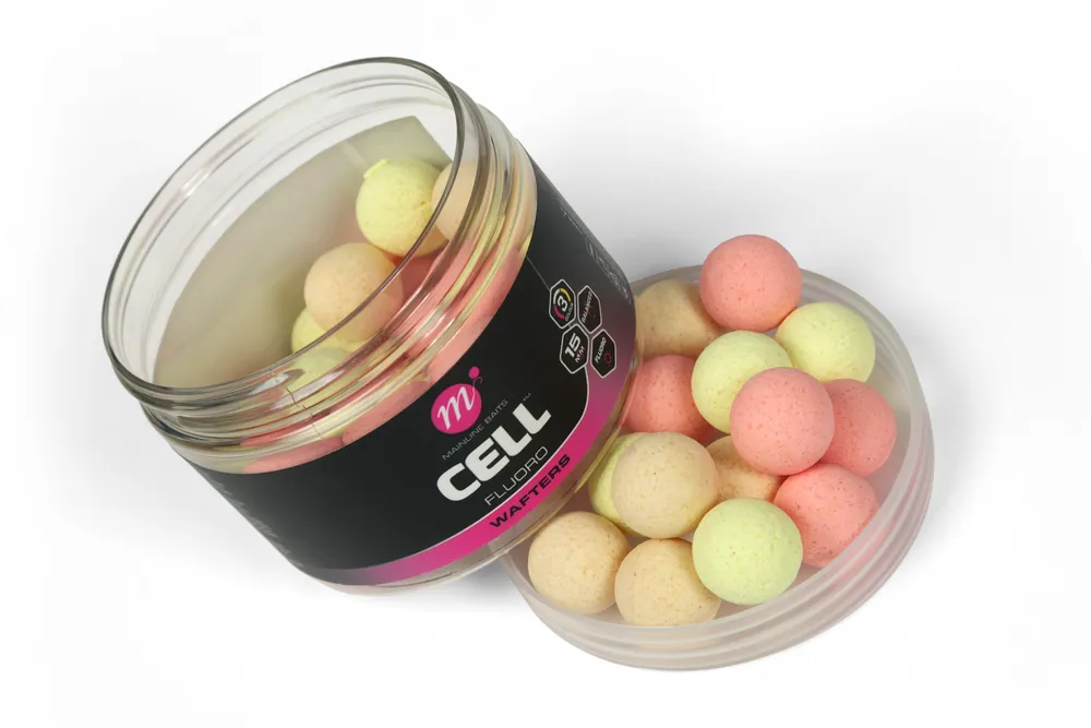 Mainline Fluoro Wafters 15mm PYW Mix Cell Actieprijs