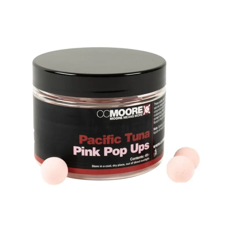 CC Moore Pacific Tuna Pop Ups 12mm (55 Stuks) White Exclusieve Aanbieding
