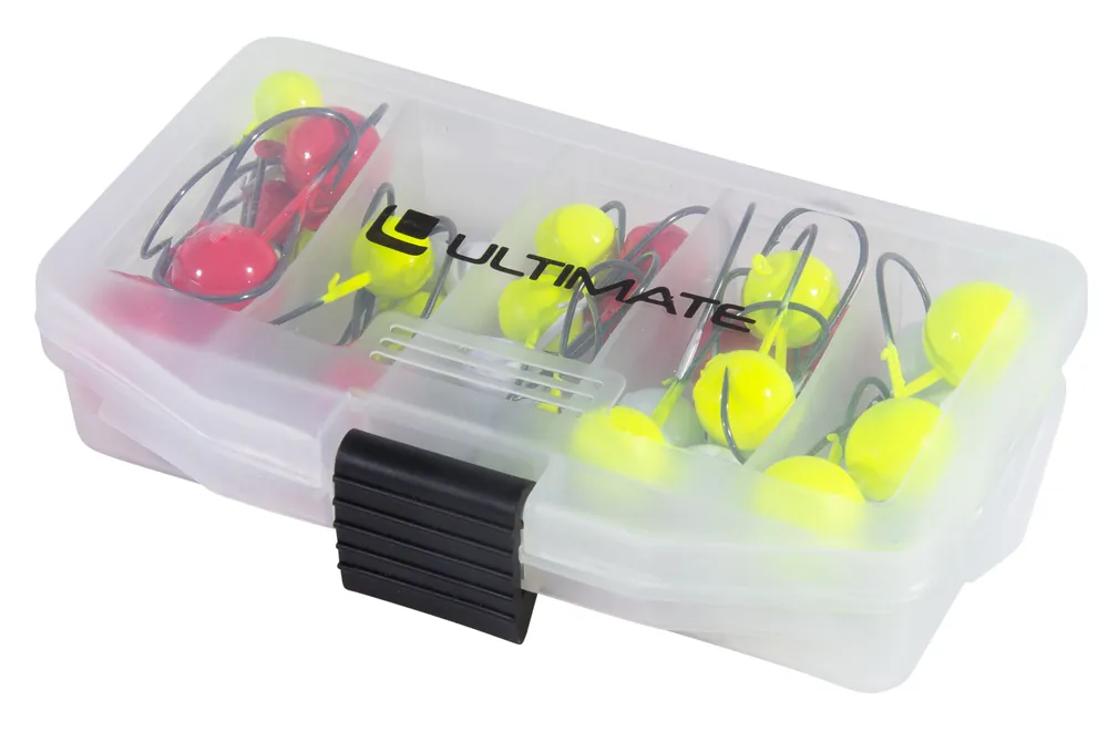 Veilige Betaling Ultimate Multicolor Zinc Jighead Box Loodvrij (3.5-14g) (45pcs)