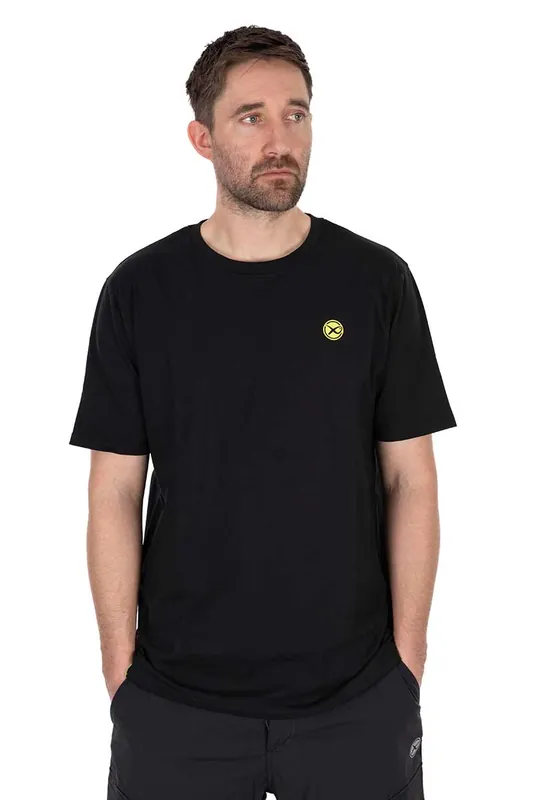 Laatste Versie Matrix Black Mini Logo T-Shirt L