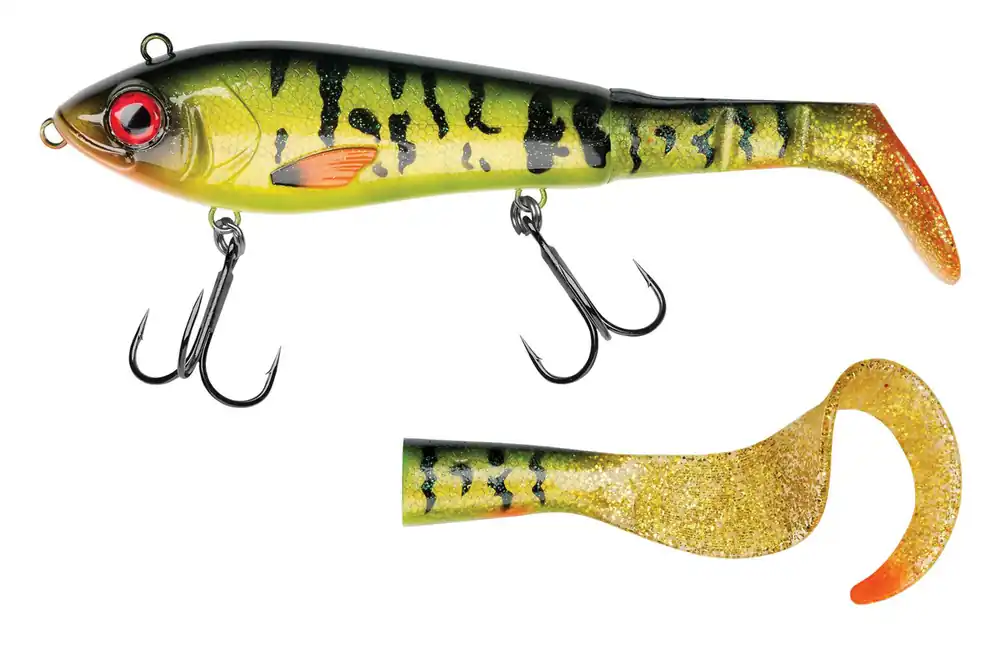 Premium Abu Garcia Svartzonker McHybrid 16.5cm (74g) Red Sucker