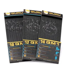 Op = Op Guru QM1 Bayonets Ready Rigs 10cm (8pcs) Haakmaat 16 (0.17mm)