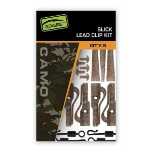 Fox Edges Camo Slik Lead Clip Kit (5 Stuks) Camo Direct Verzonden