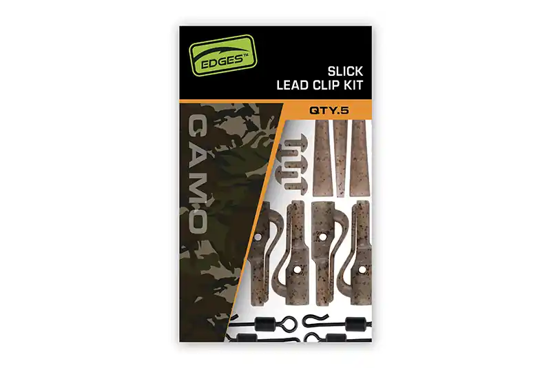 Fox Edges Camo Slik Lead Clip Kit (5 Stuks) Camo Direct Verzonden