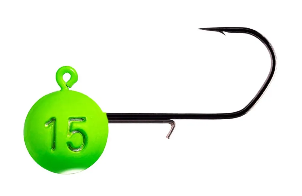 Speciale Aanbieding Monkey Lures Monkey Hook 1/0 Green Loodkop (3 stuks) 10g