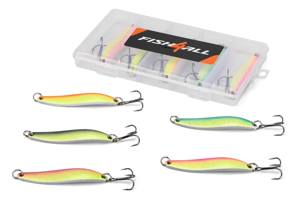 Meest Verkocht Fish4all Casting Spoon Box 6.5cm 13g (5pcs)