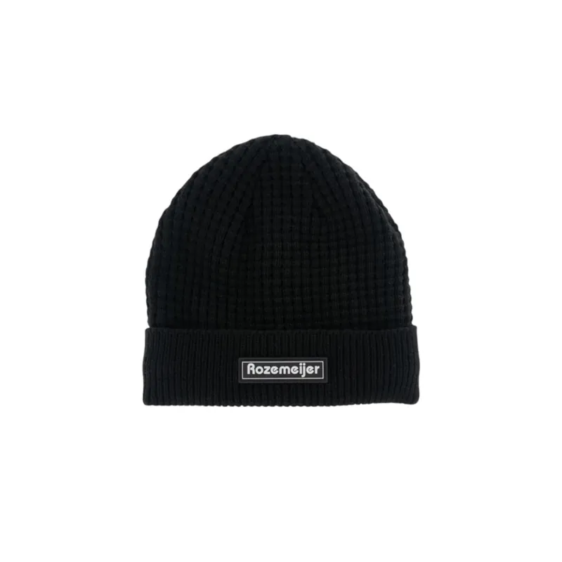 Rozemeijer Fleece Beanie Black Vismuts Dagaanbieding
