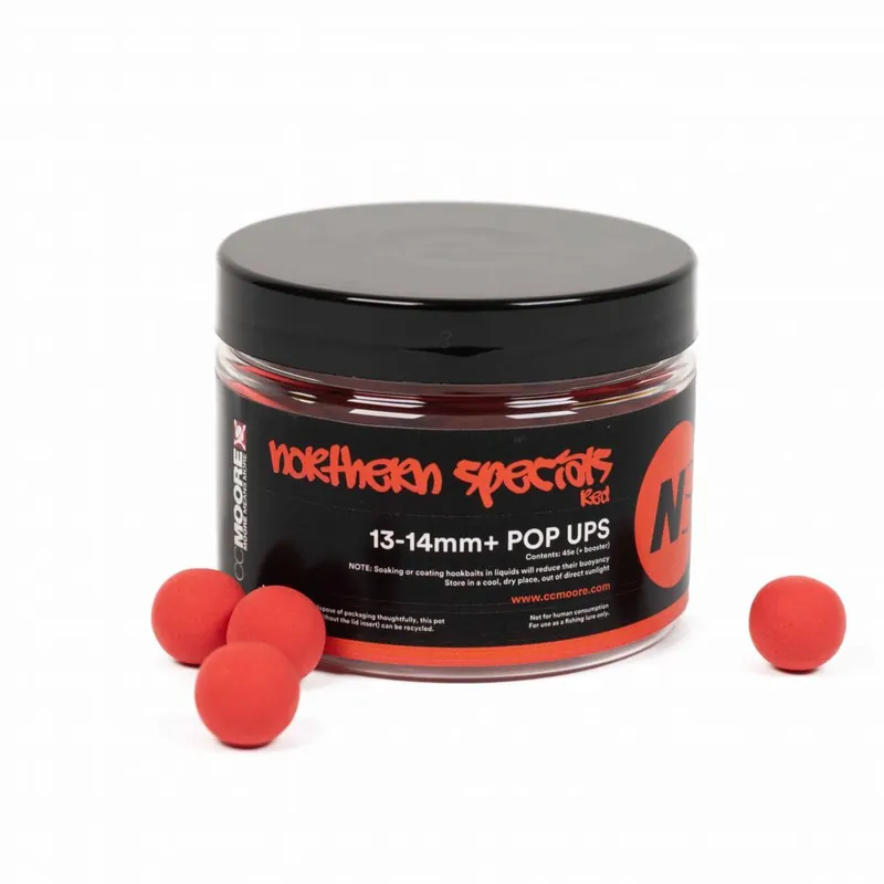 Voordeelprijs CC Moore NS1 Pop Ups Red 12mm (55 stuks)