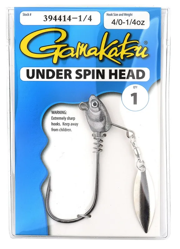 Beperkte Voorraad Gamakatsu Under Spin Head Jighead #4/0 7g