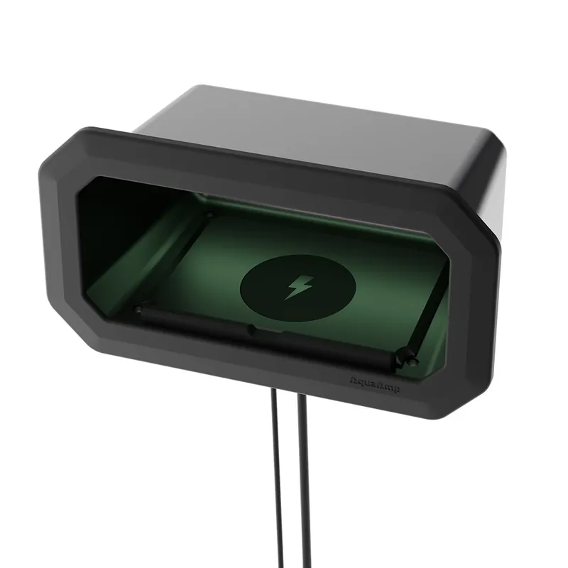 AquaAmp 725X Cubby Met LED Oplader 25W Qi2.2 Tijdelijk Beschikbaar