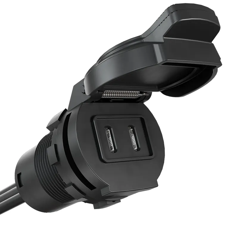 AquaAmp Dual USB-C Oplader 10-24VDC Fabrieksprijs