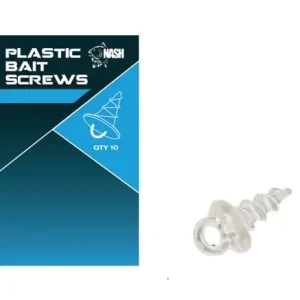 Nash Plastic Bait Screw 13mm (10 Stuks) Merkproduct