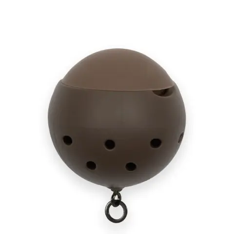 Superprijs Liquirigs Multi-Bait Boilie Hookbait System Brown Swivel (4 Stuks) 12mm