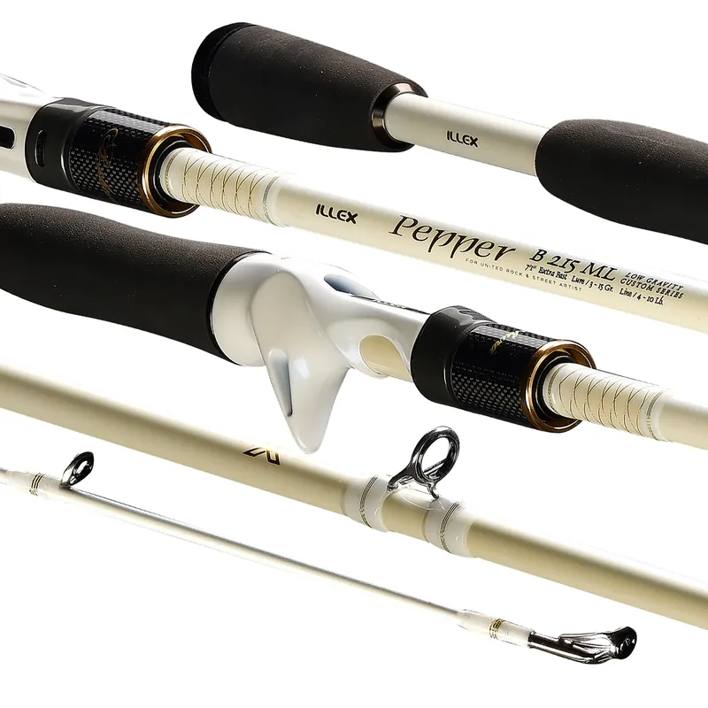 Hete Deal Illex Pepper X5 B 215 ML Magic Wand Baitcaster 2.15m (3.5-21g)
