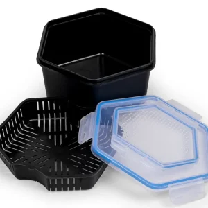 Zebco Secure-Lock Bait Box Aasdoos 2L (Incl. Zeef!) Exclusieve Aanbieding