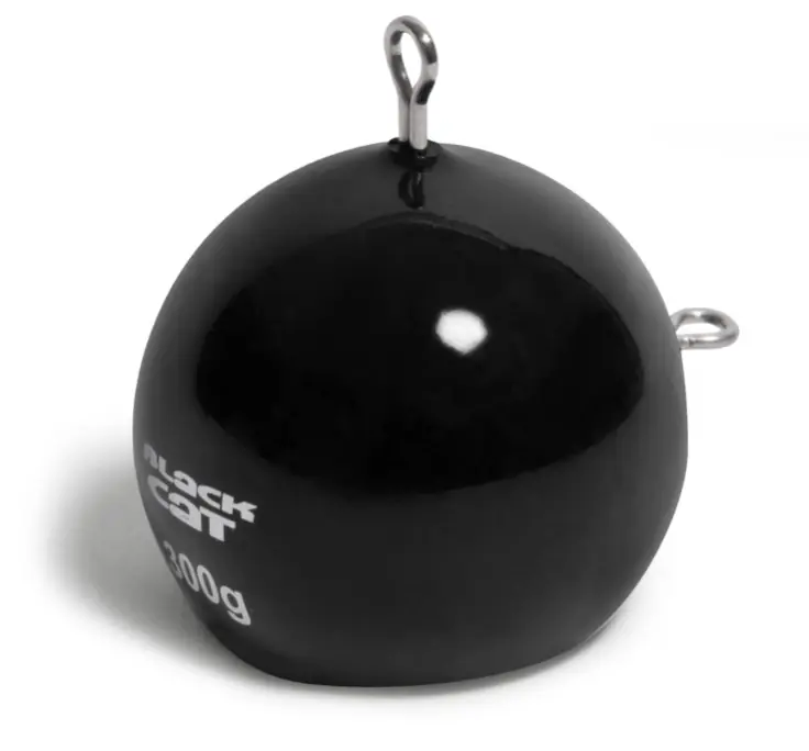 Black Cat Cat Ball Meerval Loodkop (300g) Black Lage Prijs