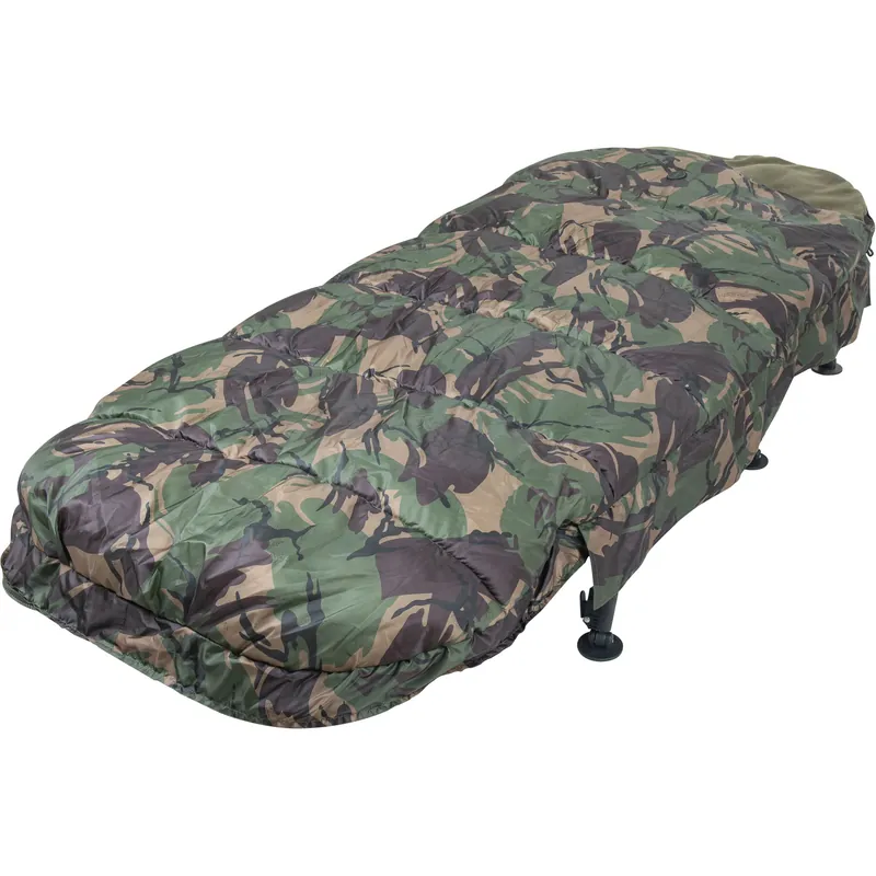 Tijdelijk Beschikbaar Wychwood Carp Riot Tactical Compact 6 Leg Sleep System (Stretcher + Slaapzak)