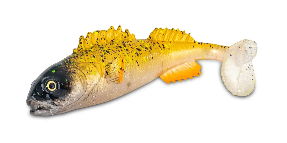 Favoriet Iron Claw 3D Clone Goby Grundel Shad 10cm (3 Stuks)