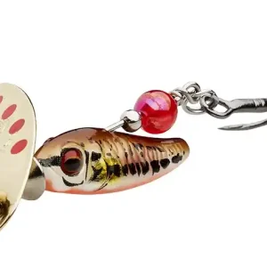Voordeelprijs Savage Gear Sticklebait Spinner #1 (4.5g) Minnow Gold Red