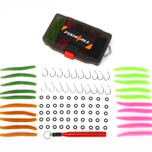 Fish4All Whacky Worm Box (91pcs) Premium