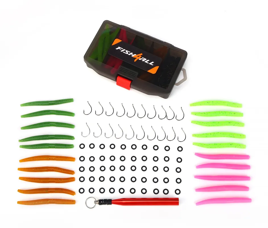 Fish4All Whacky Worm Box (91pcs) Premium